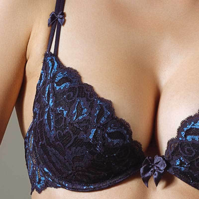 Lace Plunge Push-up Bra